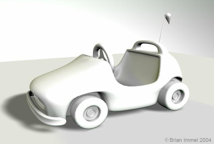 Maya & Photoshop. 1182 faces (low), 16186 faces (smooth proxy).