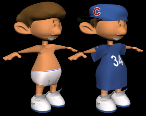 Maya & Photoshop. Modeling, Texturing, External and procedural shading.