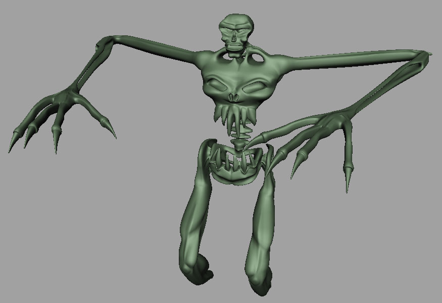 Character study, no surfacing (WIP)