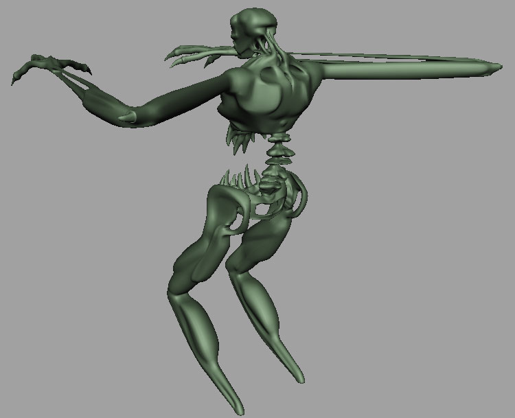 Character study, no surfacing (WIP)