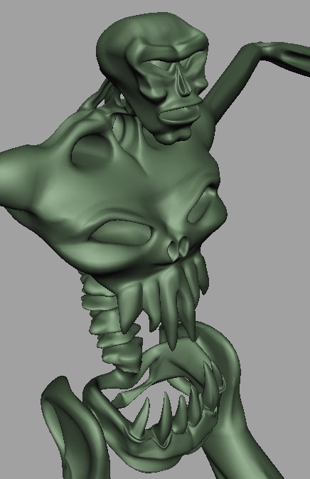 Character study, no surfacing (WIP)